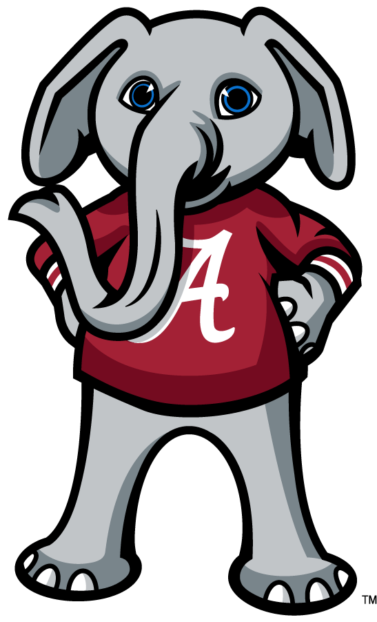 Alabama Crimson Tide 2020-Pres Mascot Logo iron on transfers for T-shirts